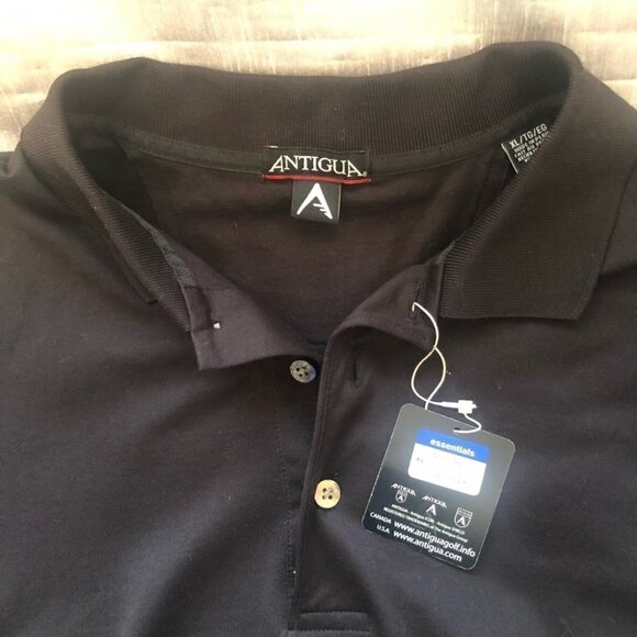NWT  ANTIGUA Mens XLG Polo Shirt - Picture 3 of 9